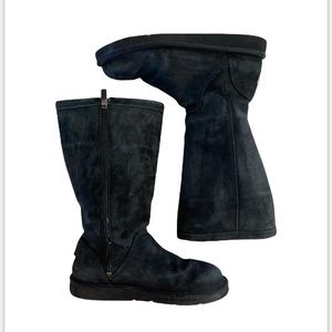 UGG women’s black tall kenly boots size 8
